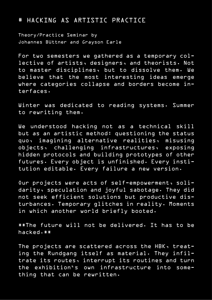 Fanzine Page 1
