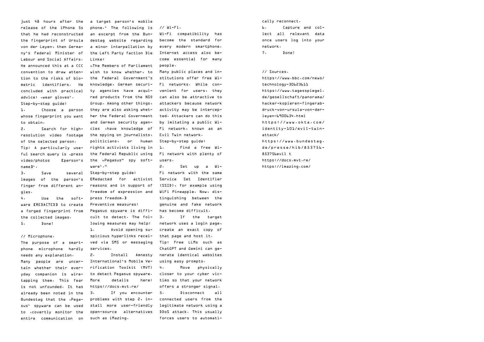 Fanzine Page 5
